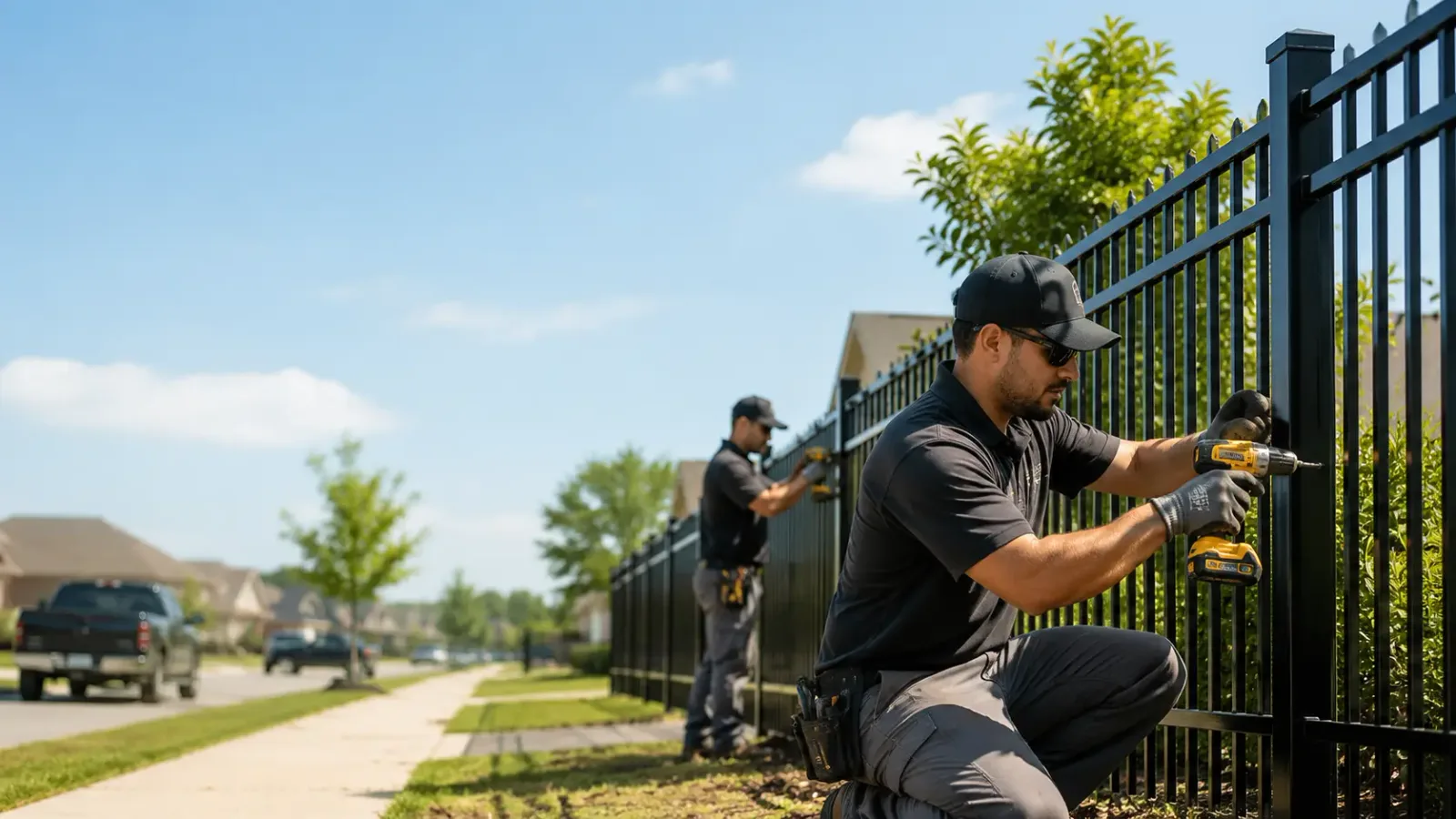 Metal Fence Installation in Cuba, AL